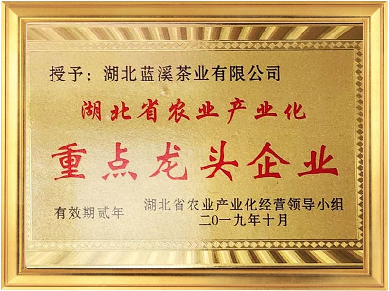 省級(jí)重點(diǎn)龍頭企業(yè)